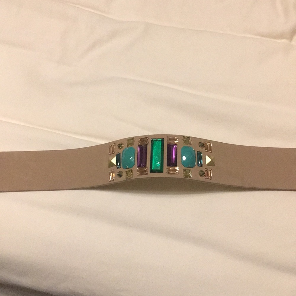 Gemmed waist belt